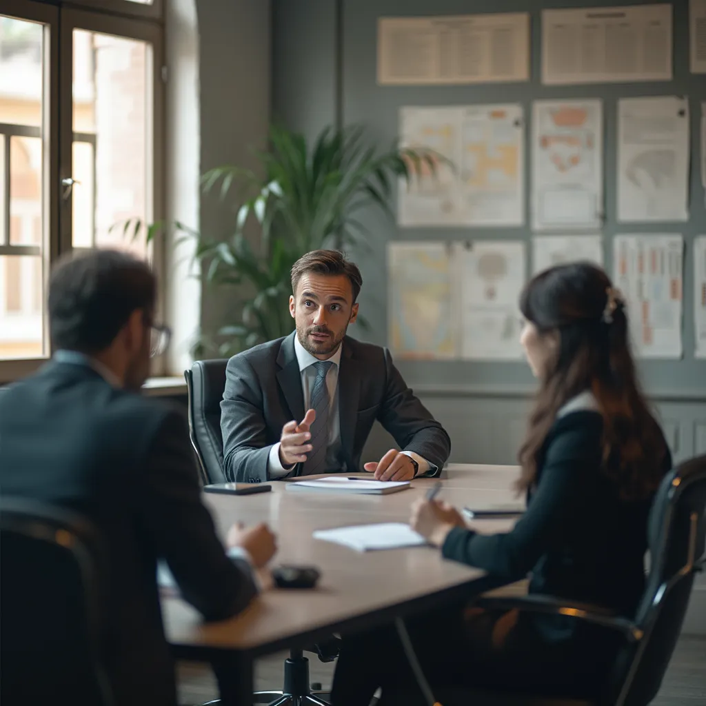 Personas haciendo networking